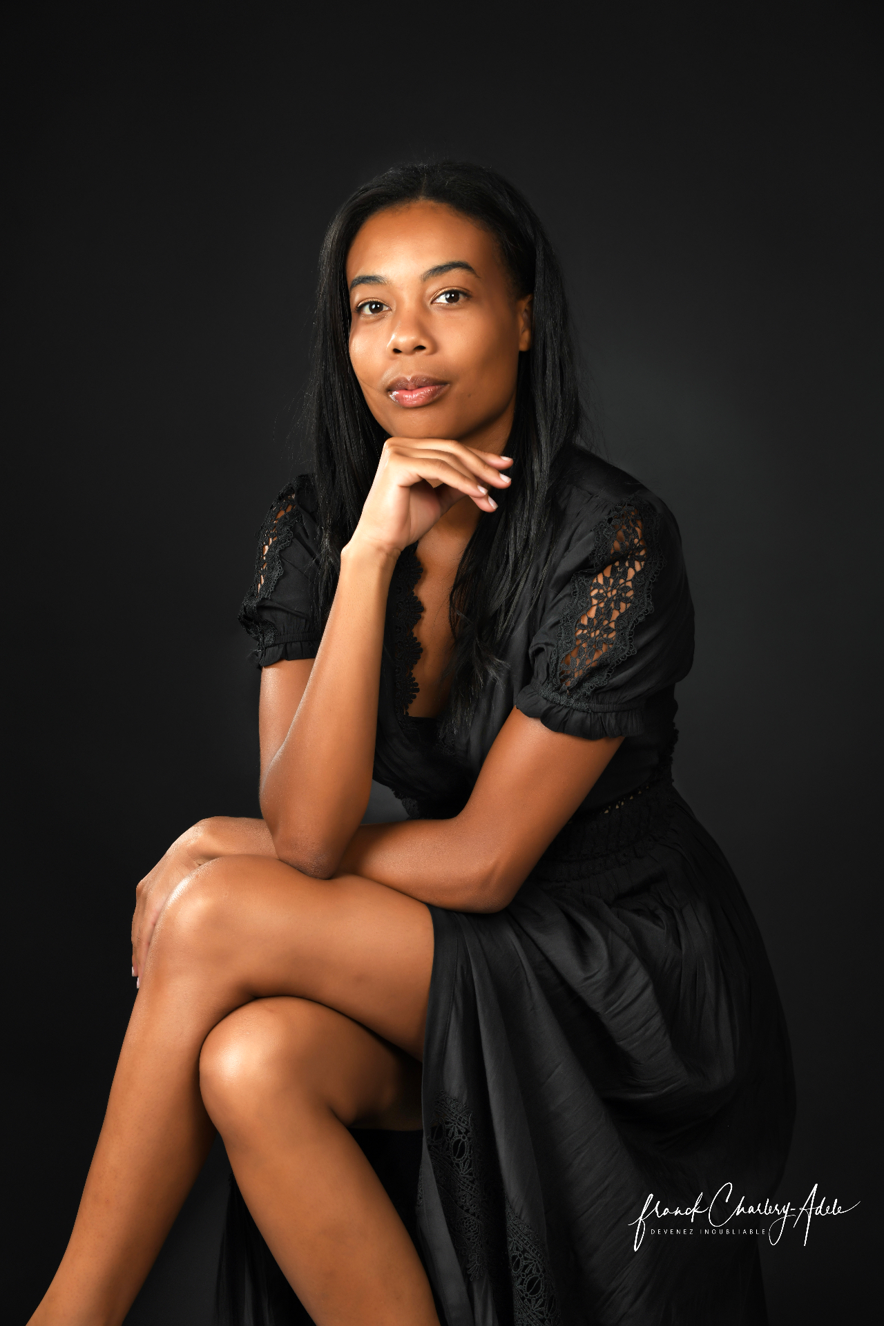 Portrait féminin — Studio